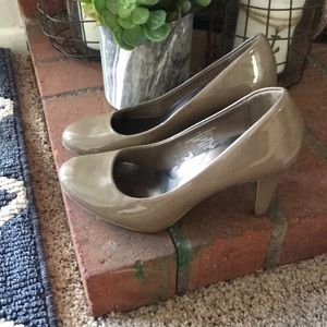 Paten leather heels